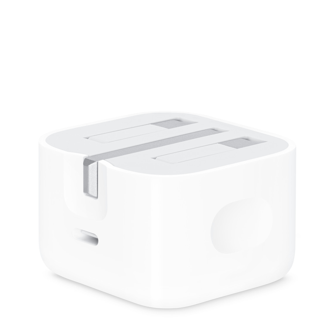 Apple 20W USB-C Power Adapter with pins folded