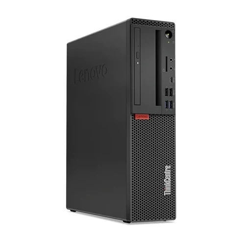 Lenovo ThinkCentre M720s SFF, front-angled view