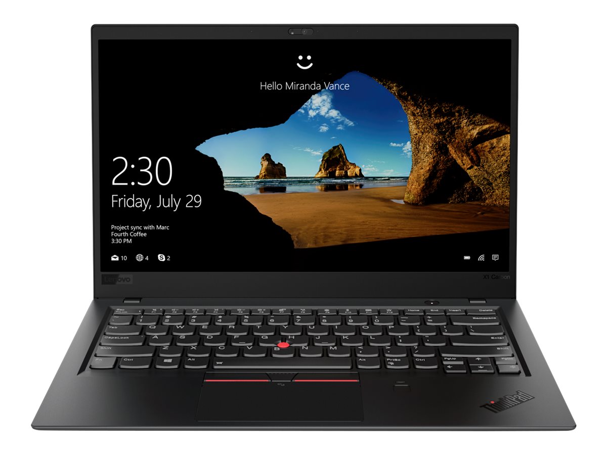 Lenovo ThinkPad X1 Carbon 6th Gen, front view
