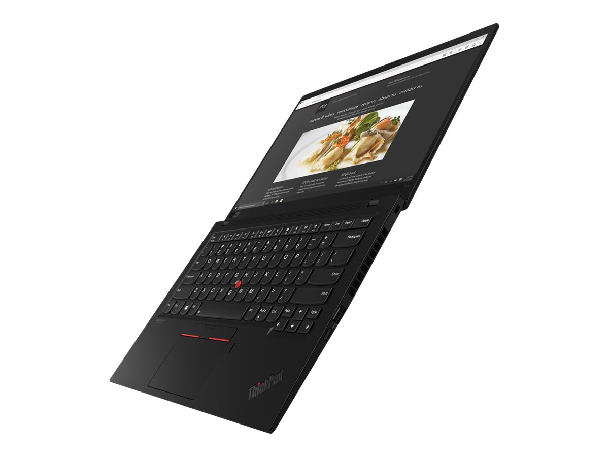 Lenovo ThinkPad X1 Carbon 7th Gen, opened flat